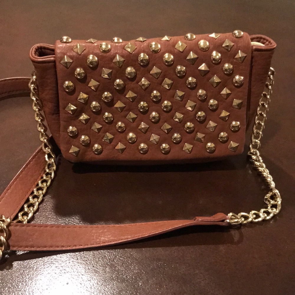 Tan Steve Madden Cross body Purse